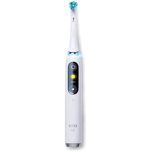 Зубная щетка Зубная щетка Braun Oral-B IO9 White Alabaster: Технология чистки возвратно-вращательная