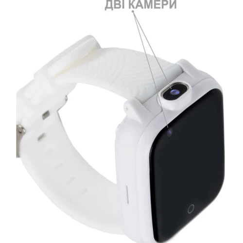 Смарт-часы AmiGo GO006 GPS 4G WIFI VIDEOCALL White: Тип гаджета Детские смарт часы