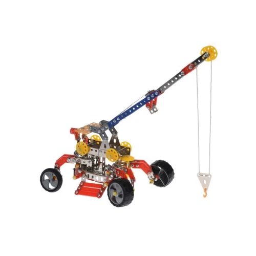 Металевий конструктор Same Toy Inteligent DIY Model Підйомний кран, 413 деталей (WC58AUt): Кількість деталей, шт. 413