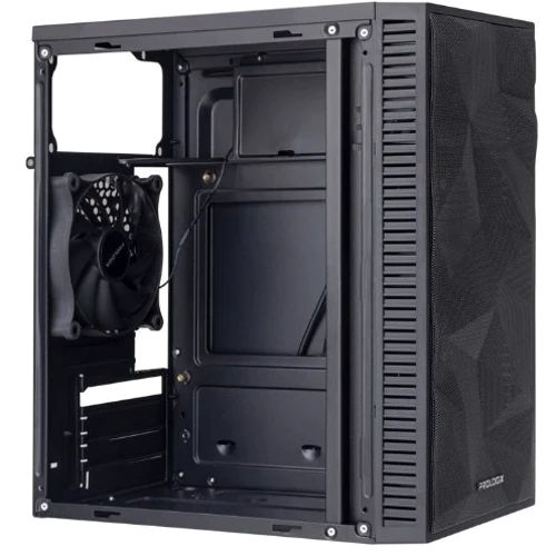 Корпус Prologix E104 Mesh Black: Форм-фактор материнської плати Micro-ATX / Mini-ITX