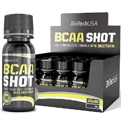 Аминокислота для спорта BioTechUSA BCAA Shot Zero Carb 20x60 ml Lime