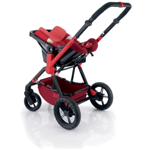 Універсальна коляска 3в1 Concord Wanderer Air Sleeper 2 RED (WASL0935): Ширина шасі 60 см