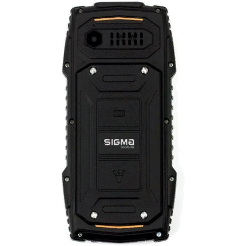 Мобільний телефон Sigma mobile X-treme AZ68 Black-Orange (UA UCRF): Камера 0.3 МП