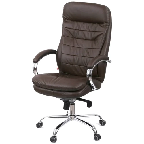 Офісне крісло Аклас Валенсія MB XY-7340 Коричневий (Шкіра) LC-K dark brown) (00161484): Тип для керівників