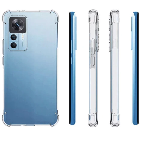 Аксессуар для смартфона BeCover TPU Case Anti-Shock Clear for Xiaomi 12T / 12T Pro (708910): Материал TPU (термополиуретан)