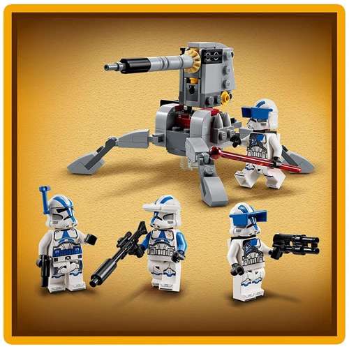 Конструктор LEGO Star Wars Боевой набор клонов-пехотинцев 501-го легиона (75345) фото 4
