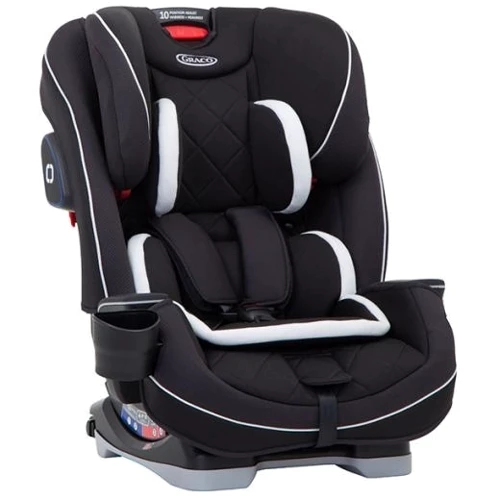Автокресло Graco SlimFit LX Isofix Midnight Black, черный (8AE998MDLEU)