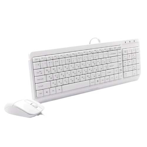 Комплект дротовий A4Tech Fstyler F1512 USB White: Призначення Для ПК