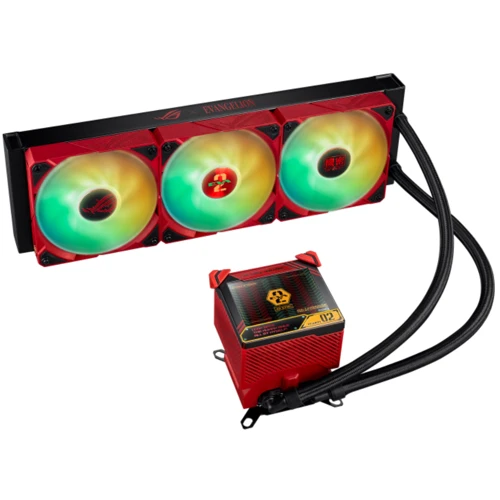 Кулер ASUS ROG RYUJIN III 360 ARGB EVA-02 EDITION: Уровень шума, dB 30