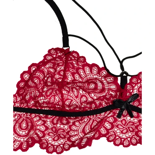 Эротический комплект NDS 3085-1 Red/Вlack S/M (22125)