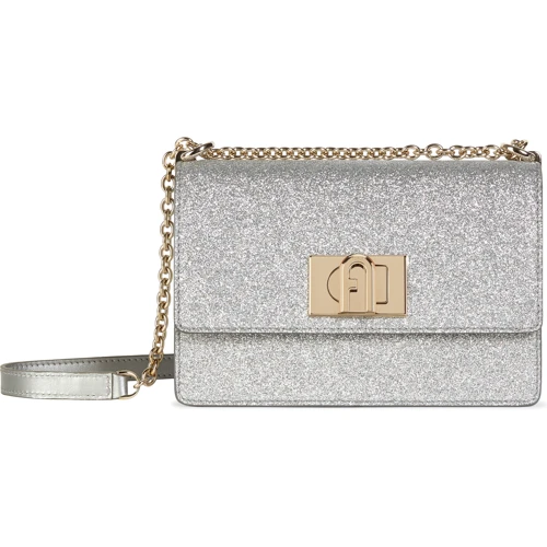 Женская сумка кросс боди Furla 1927 Mini Crossbody 20 серебристая (BAFKACOA.0055AR000)