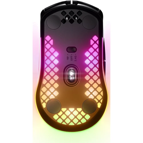 Мышь SteelSeries Aerox 3 Wireless Onyx (SS62612): Тип сенсора оптический
