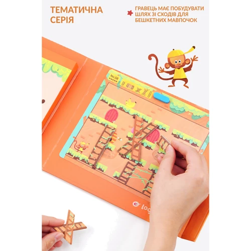 Настольная игра TOI магнитная головоломка Банановый остров 2041016