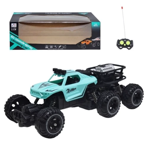 Машинка на радиоуправлении Hearty Glory Sprayer Climbing car бирюзовая (338-24)