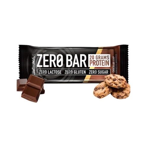 Протеиновый батончик BioTechUSA ZERO Bar 50g Chocolate-Chip Cookies