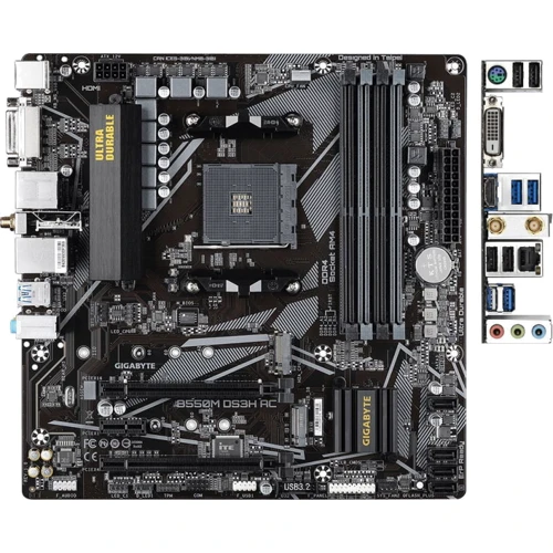 GIGABYTE B550M DS3H AC