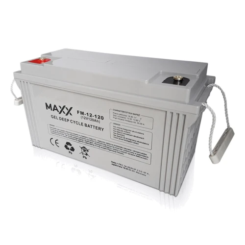Гелевий акумулятор MAXX 12-FM-120 120AH 12V