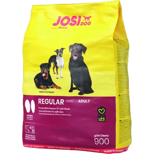 Сухий корм Josera JosiDog Regular для собак з м'ясом свійської птиці 0.9 кг: Тип Сухой корм