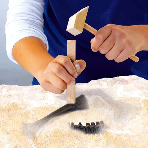 Набор для творчества Ses Creative Раскопки скелета Трицератопса (инструменты, окаменелости) (25029S)