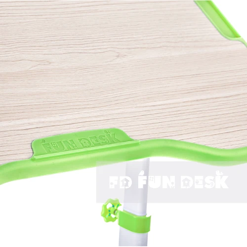 Комплект FunDesk Парта і стілець-трансформери Vivo II Green