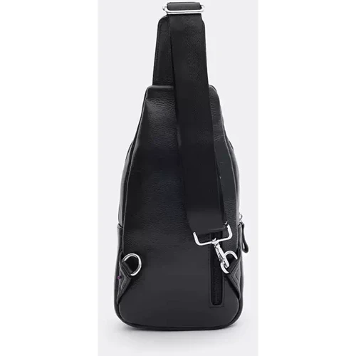 Мужская сумка-слинг Keizer черная (K16602bl-black): Страна производитель Тайвань