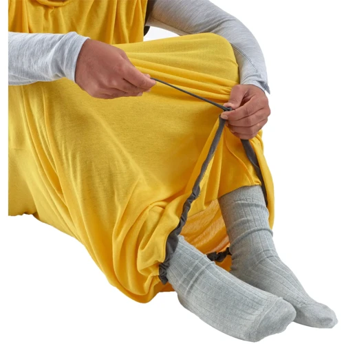 Вкладиш у спальник Sea to Summit Reactor Sleeping Bag Liner, Sulfur Yellow, Standart, Mummy w/ Drawcord, 198 см (STS ASL031061-190906) фото 6