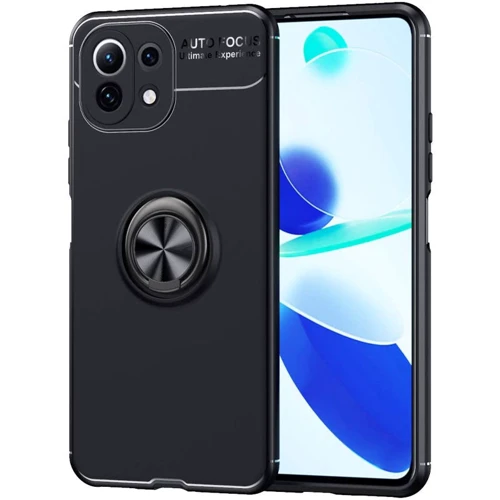 

Tpu Case Tpu Pc Deen ColorRing Magnetic Holder Black for Xiaomi Mi 11 Lite
