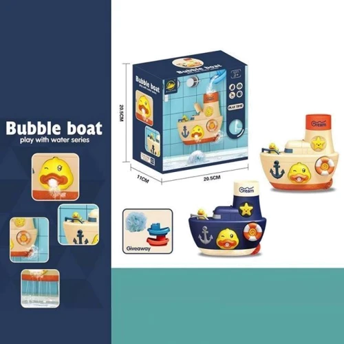 Кораблик для купания Star Toys Bubble boat на липучках (8366-40A)