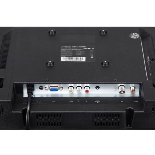 Телевізор Mystery MTV-2450HT2: Тюнер DVB-T2, DVB-C + аналоговий
