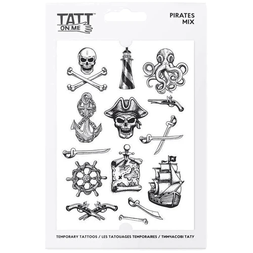 Временные тату TATTon.me Pirates mix (TMPirates): Производитель TATTon.me
