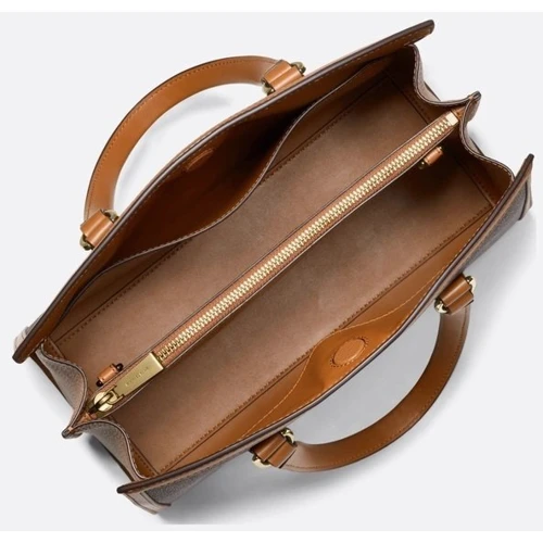 Женская сумка тоут Michael Kors CHANTAL MD SATCHEL темно-коричневая (30F2G7CS2B252): Тип Сумки