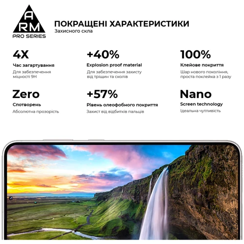 Аксессуар для смартфона ArmorStandart Tempered Glass Pro Black for Samsung S906 Galaxy S22 Plus/S916 Galaxy S23 Plus (ARM65472) фото 6