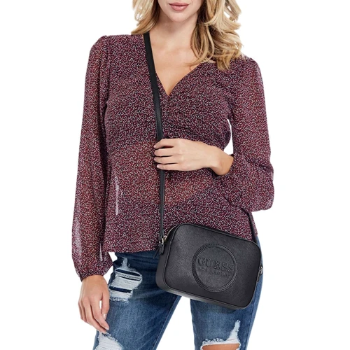 Жіноча сумка крос боді GUESS чорна (190231331544): Тип Сумки