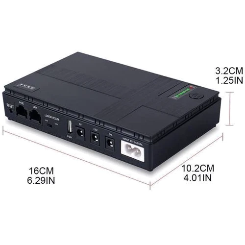 HOCO DC1018P 10400мАг 18W black: Тип архітектури Линейно-интерактивный (line-interactive)