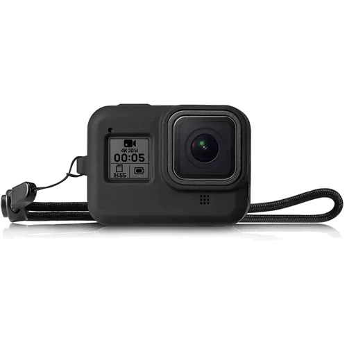 Силиконовый чехол MSCAM Protective Silicone Case + Wrist Strap For GoPro Hero 8 Black: Тип аксессуара чехол