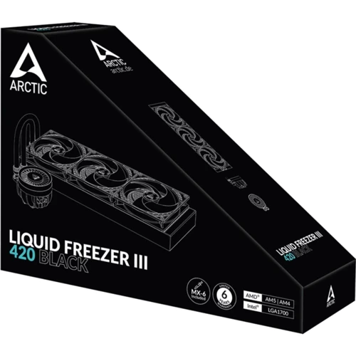Кулер Arctic Liquid Freezer III 420 (ACFRE00137A): Тип подшипника гидродинамический