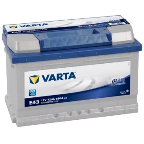 Varta 6СТ-72 Blue Dynamic (E43)