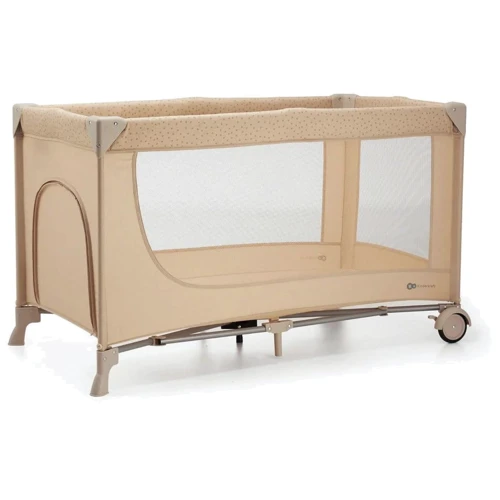 Ліжко-манеж Kinderkraft Joy 2 Beige (KLJOY02BEG00000): Матеріал пластик