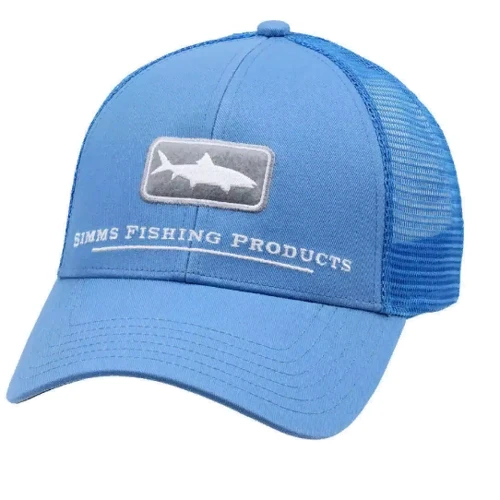 Чоловіча бейсболка Simms Bonefish Icon Trucker Pacific блакитна (13008-586-00)