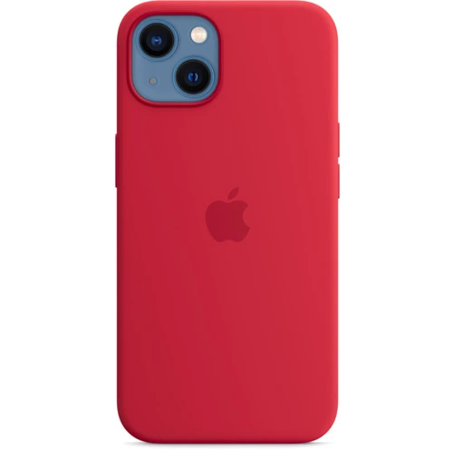 Чохол для iPhone Apple for iPhone 13 Silicone Case with MagSafe (PRODUCT) Red (MM2C3) : Колір червоний