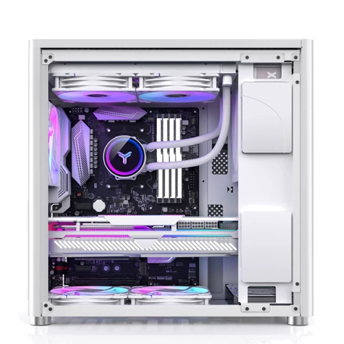 Корпус Jonsbo D40 Aluminum White фото 6