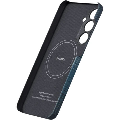 Чохол для телефона Pitaka MagEZ Case 4 Moonrise (FM2401) для Samsung S921 Galaxy S24: Колір синий