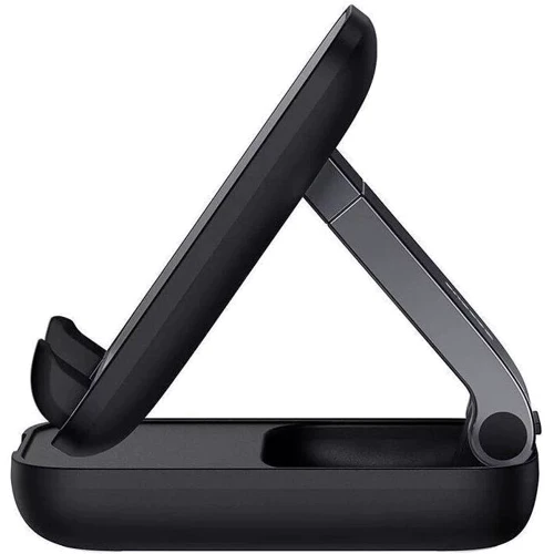 Держатель Baseus Desk Holder Seashell Folding Black (B10551500111-00): Особенности Подставка