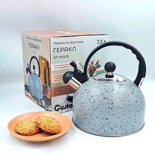Чайник Gusto Геракл зі свистком 2.5 л (GT-1414-25)
