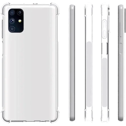 Чохол для телефона BeCover TPU Case Anti-Shock Clear для Samsung M515 Galaxy M51 (705333): Матеріал термопластичный полиуретан (TPU)