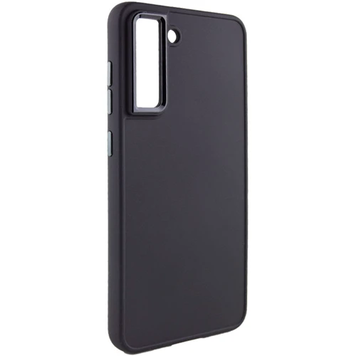 Чехол для телефонов TPU Case Bonbon Metal Style Black for Samsung S926 Galaxy S24 Plus: Цвет черный