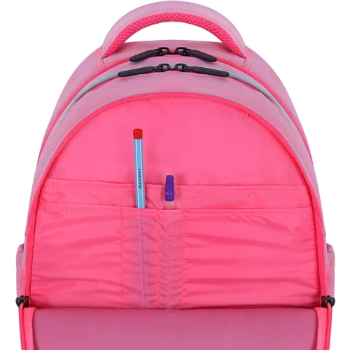 Школьный рюкзак Bagland Butterfly 21 л. розовый 1349 (0056566): Пол ребенка Для девочек