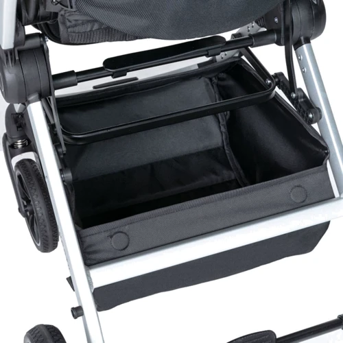 Универсальная коляска 2 в 1 Baby Design SMOOTH 03 NAVY: Ширина шасси 57 см