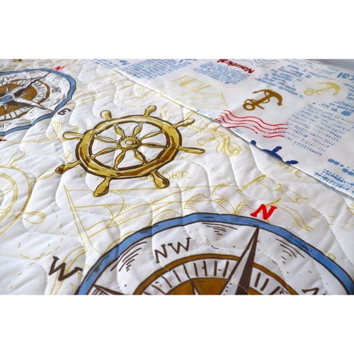 Покрывало LightHouse Sea 4 сезона 160х220см (3425_1.5LH_п): Материал Хлопок, Полиэстер, Бязь