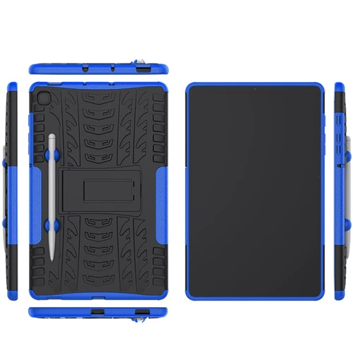 Аксесуар для планшетних ПК BeCover Armored Shockproof Case з Stand Blue для Samsung Galaxy Tab S6 Lite 2024 P620/P625/P627 (710807): Колір синій